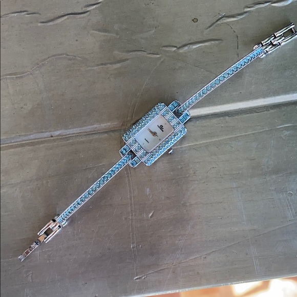 Cenere Light Blue Crystal Watch - Picture 6 of 6